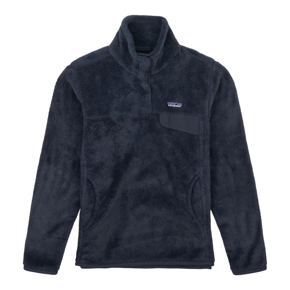 Navy Blue Patagonia Pull over Fleece Jacket